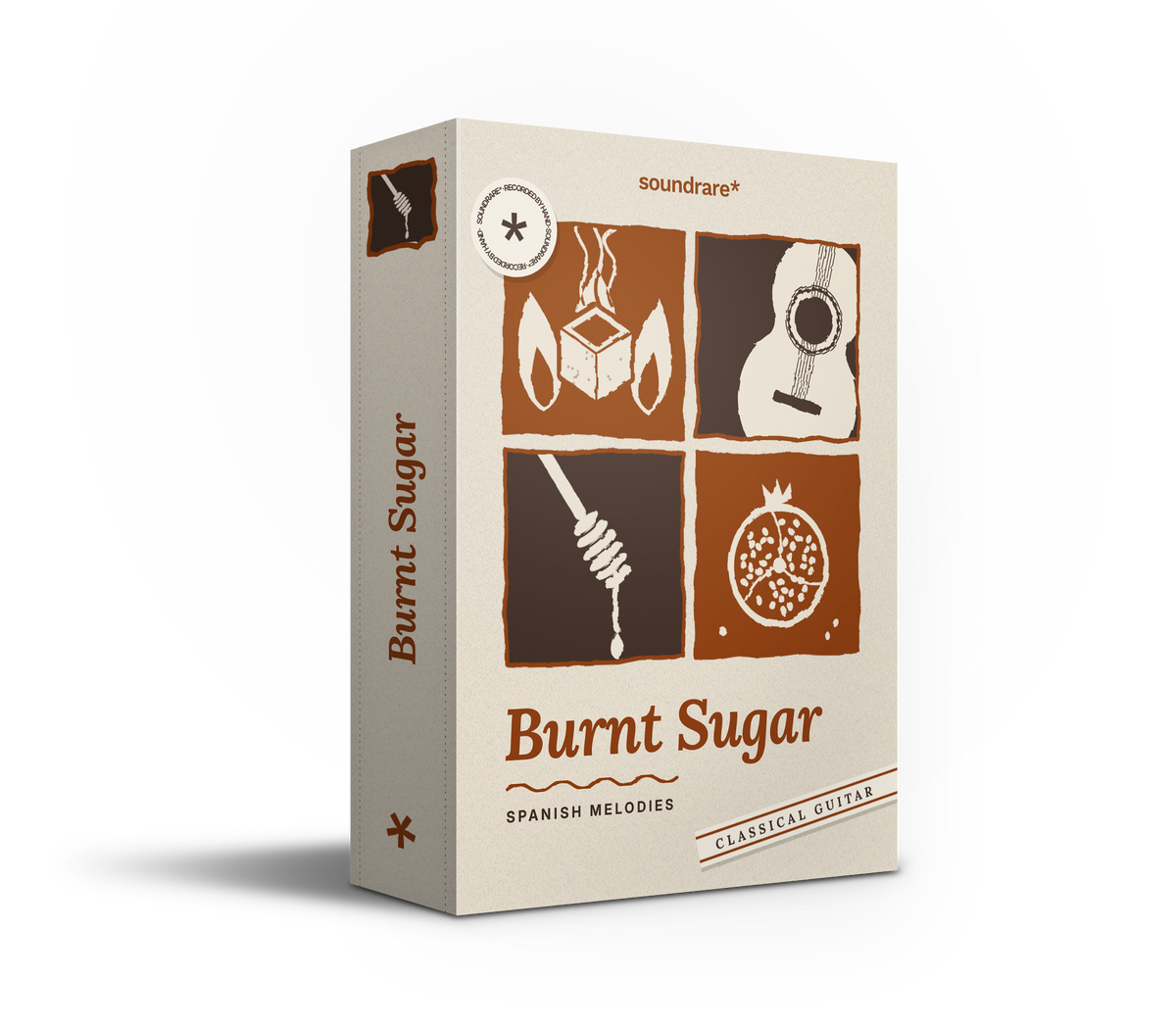 Burnt Sugar sample pack box