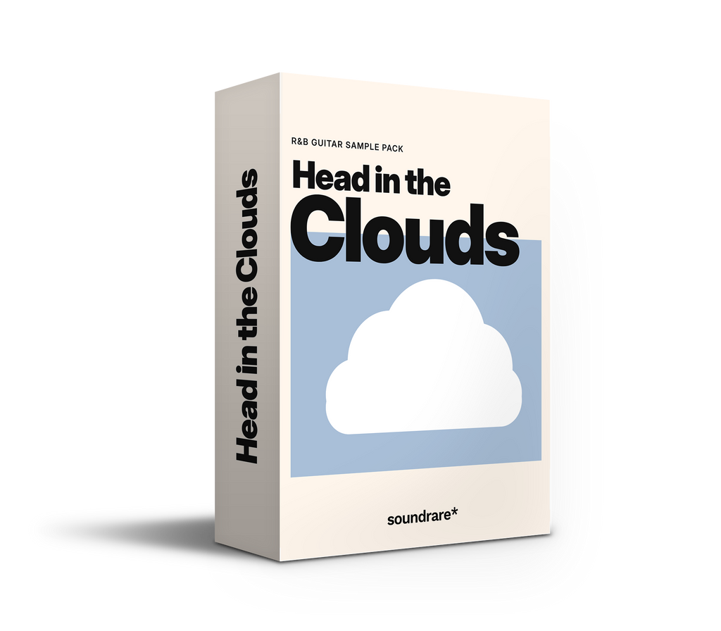 Head in the Clouds R&B guitar sample pack box