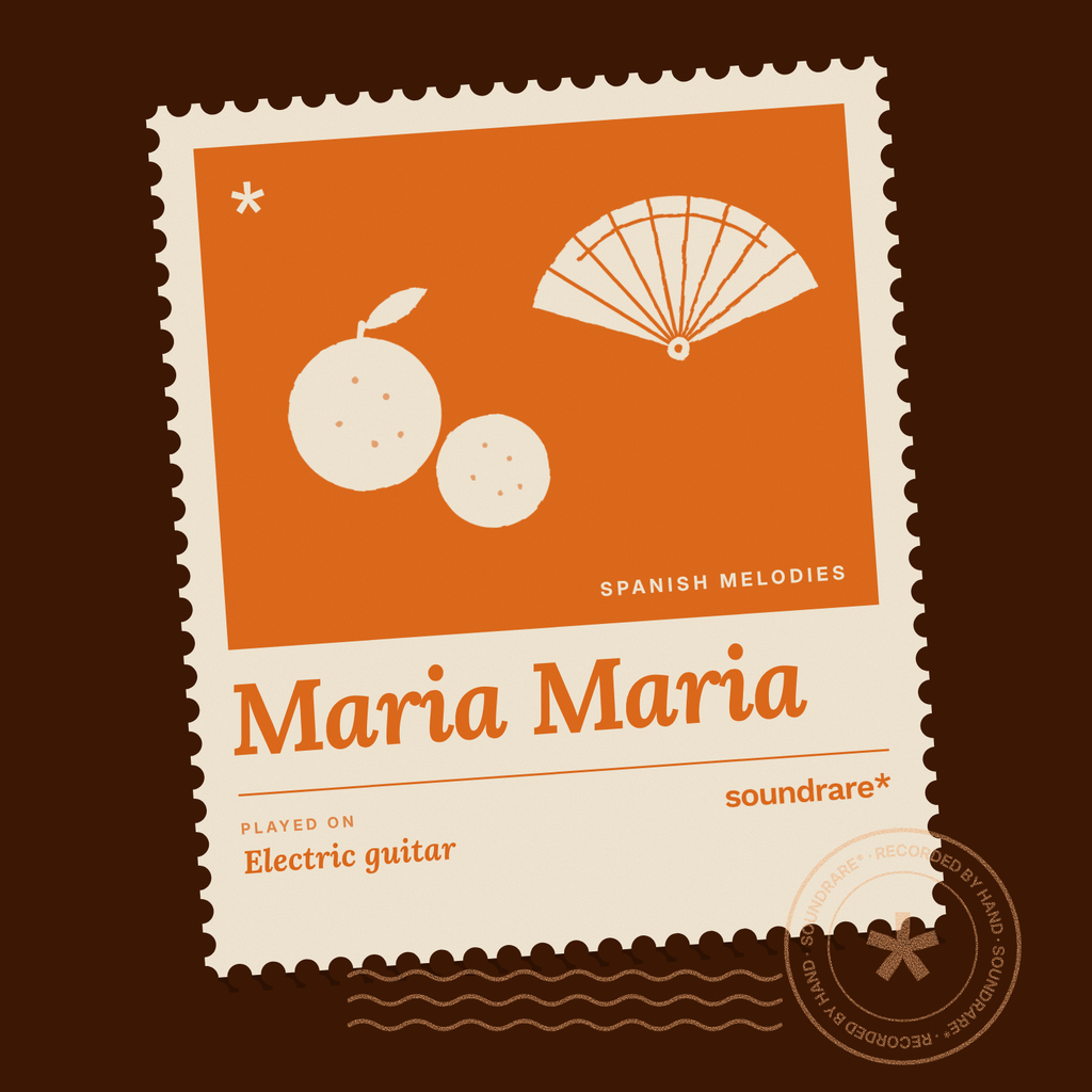 Maria Maria Spanish R&B guitar sample pack cover